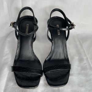 Express black shoes